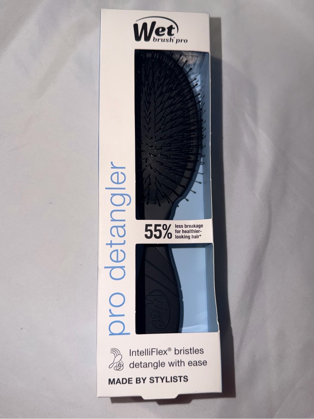 WetBrush Pro Detangler Hair Brush — Black